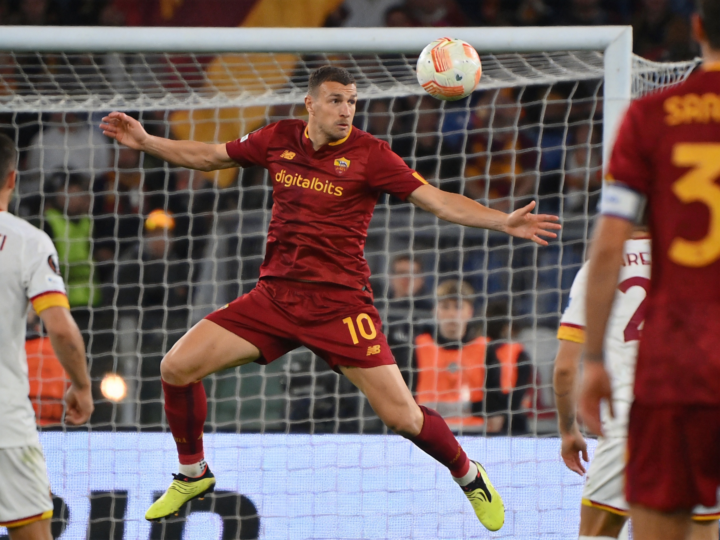 欧联杯半决赛罗马加时绝杀晋级精彩瞬间